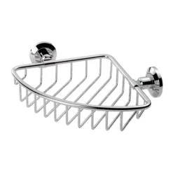 Venice Corner Soap Basket - Chrome