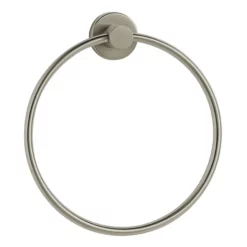 Venice Brushed Nickel Towel Ring