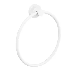Venice White Towel Ring