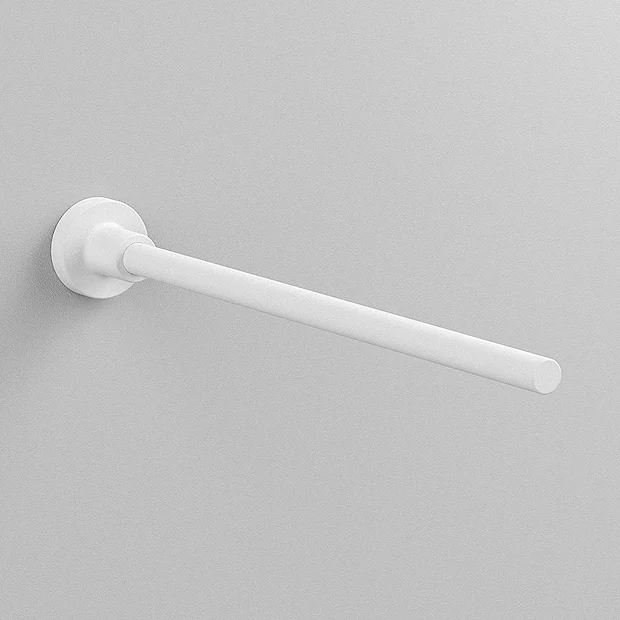 Venice White Fixed Towel Bar 1 Venice White Fixed Towel Bar