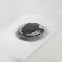 Bristan Black Round Basin Clicker Waste