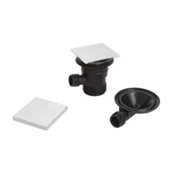 Bristan - Square Clicker Bath Waste With Overflow