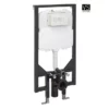Crosswater - 1.14m Height Ultra Slim Wall Hung WC Support Frame (w/ Concealed Cistern)