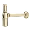 Victorian Plumbing Traditional Gold Basin Bottle Trap