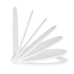 Wenko Kos Soft Close Toilet Seat - White