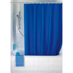 Wenko Night Blue PEVA Shower Curtain - W1200 X H2000mm