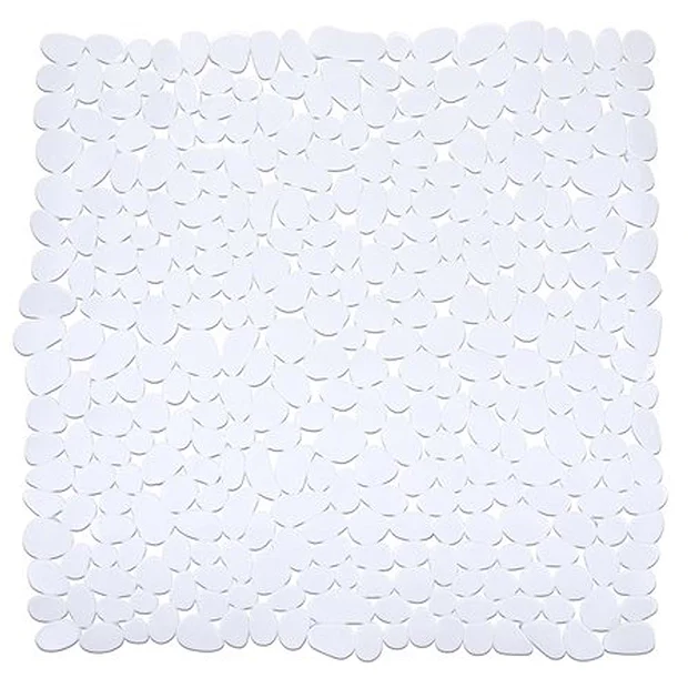 Wenko Paradise 54 X 54cm Shower Mat - White 2 Wenko Paradise 54 X 54cm Shower Mat - White - Image 2