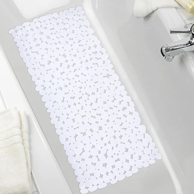 Wenko Paradise 71 X 36cm Bath Mat - White 1 Wenko Paradise 71 X 36cm Bath Mat - White