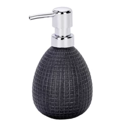 Wenko Polaris Jet Ceramic Anthracite Soap Dispenser