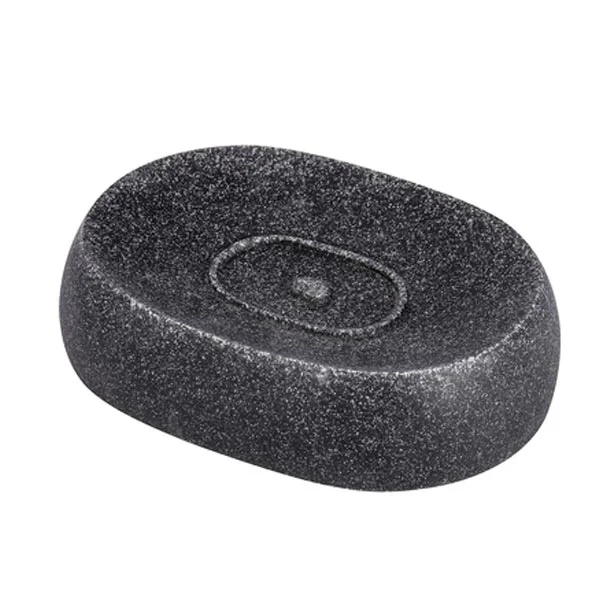 Wenko Puro Anthracite Soap Dish 2 Wenko Puro Anthracite Soap Dish - Image 2