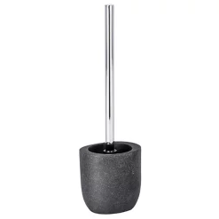 Wenko Puro Anthracite Toilet Brush + Holder