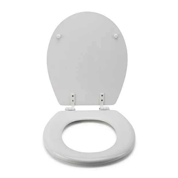 Croydex Windermere White Sit Tight Toilet Seat 4 Croydex Windermere White Sit Tight Toilet Seat - Image 4