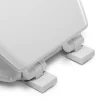 Croydex Carron White Sit Tight Toilet Seat With Soft Close