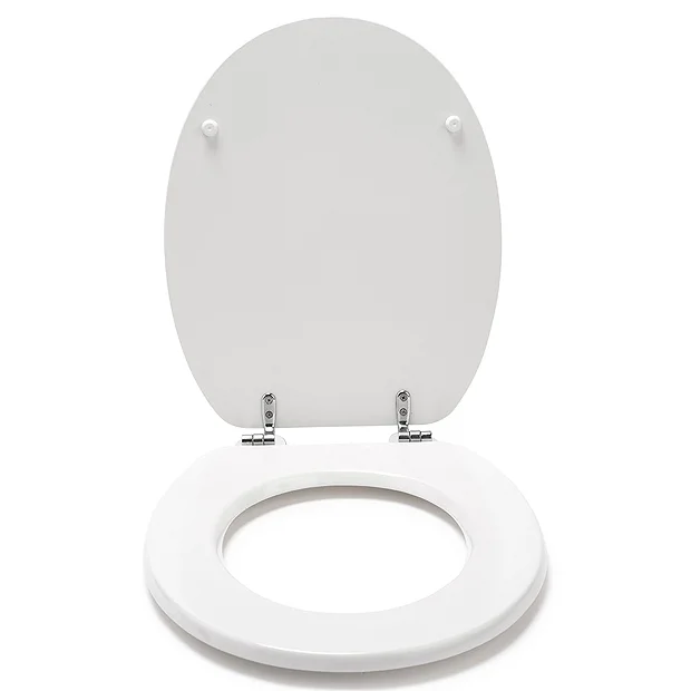 Croydex Flexi-Fix Kielder White Anti-Bacterial Toilet Seat 4 Croydex Flexi-Fix Kielder White Anti-Bacterial Toilet Seat - Image 4