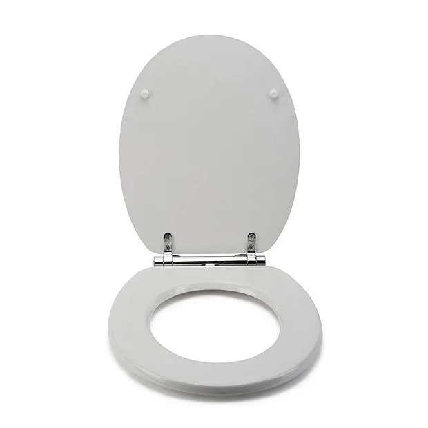 Croydex Portland White Sit Tight Toilet Seat With Soft Close And Quick Release 6 Croydex Portland White Sit Tight Toilet Seat With Soft Close And Quick Release - Image 6