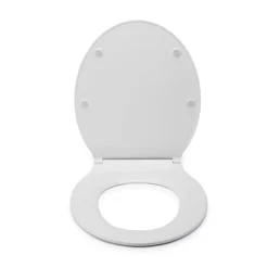Croydex Flexi-Fix Victoria White Anti-Bacterial Toilet Seat -smedbo shop wl601322hai1