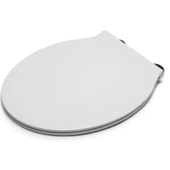 Croydex Flexi-Fix Victoria White Anti-Bacterial Toilet Seat -smedbo shop wl601322hai4