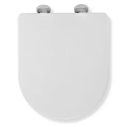 Croydex Flexi-Fix Eyre D-Shape White Anti-Bacterial Toilet Seat With Soft Close And Quick Release 8 Croydex Flexi-Fix Eyre D-Shape White Anti-Bacterial Toilet Seat With Soft Close And Quick Release -smedbo shop wl601522hai1