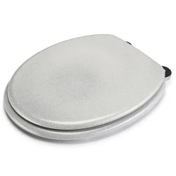Croydex Flexi-Fix White Quartz Effect Anti-Bacterial Toilet Seat -smedbo shop wl601822hai4