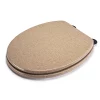 Croydex Flexi-Fix Dorney Sandstone Effect Anti-Bacterial Toilet Seat