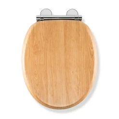 Croydex Hartley Oak Effect Toilet Seat With Soft Close And Quick Release -smedbo shop wl605076h d1