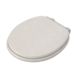 Croydex Maitland White Oak Effect Flexi-Fix Toilet Seat With Soft Close And Quick Release -smedbo shop wl605122h d2