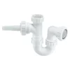 McAlpine Plumbing Product McAlpine Sink Trap With Horizontal Domestic Appliance Nozzle