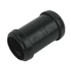 FloPlast 32mm Black Push-Fit Straight Coupling