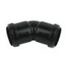 FloPlast 32mm Black Push-Fit 135° Bend