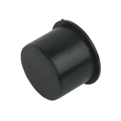 FloPlast 32mm Black Push-Fit Socket Plug