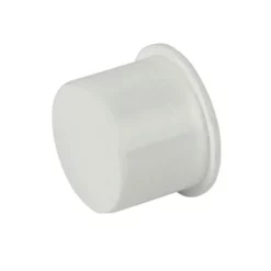 FloPlast 40mm White Push-Fit Socket Plug