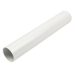 FloPlast White ABS Solvent Weld Wastepipe 40mm X 3m