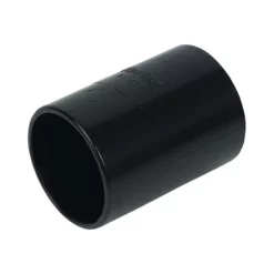 FloPlast 32mm Black ABS Straight Coupling