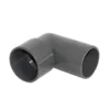 FloPlast 40mm Anthracite Grey ABS 90° Conversion Bend