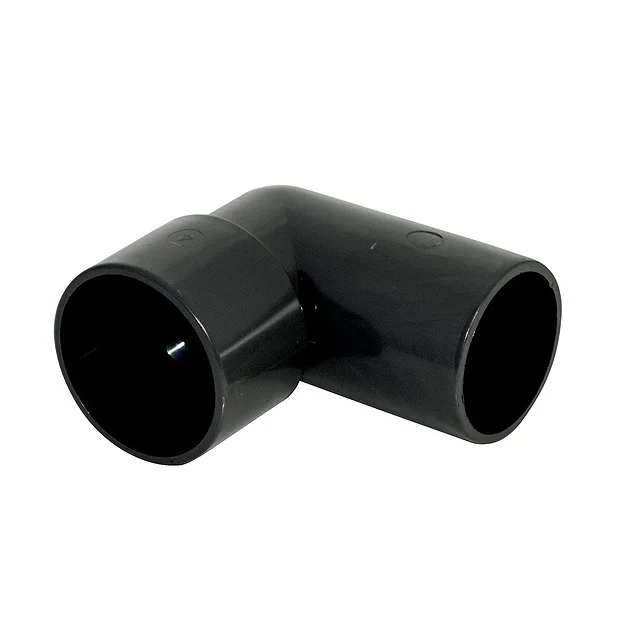 FloPlast 32mm Black ABS 90° Conversion Bend 1 FloPlast 32mm Black ABS 90° Conversion Bend