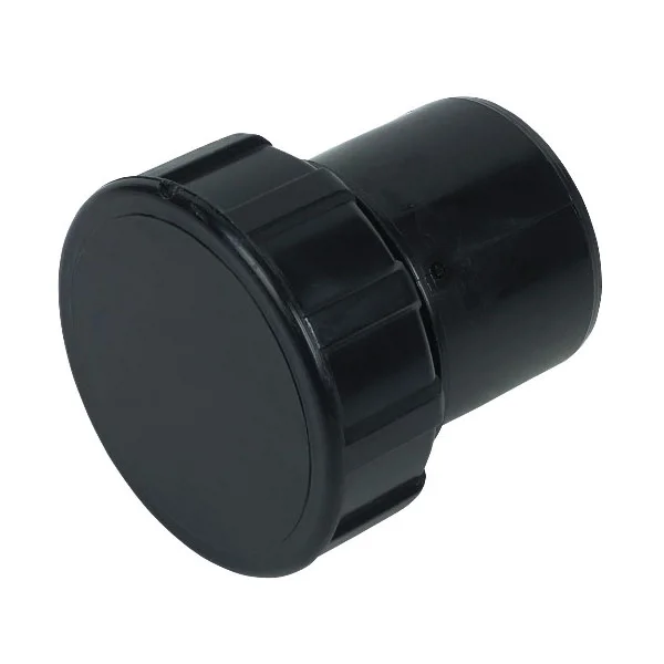 FloPlast 32mm Black ABS Access Plug 1 FloPlast 32mm Black ABS Access Plug