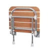 Milton Accessible Bathroom Milton Wood Effect Folding Shower Seat With Legs