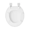Victorian Plumbing Traditional Style White Wooden Toilet Seat