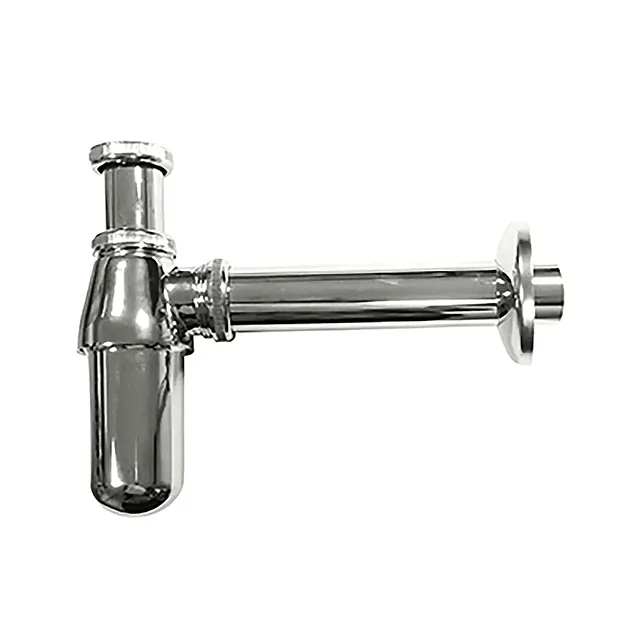 Imperial Polished Nickel 1/4 Basin Bottle Trap 1 Imperial Polished Nickel 1/4 Basin Bottle Trap