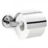 Zack Accessori Zack - Scala Stainless Steel Toilet Roll Holder With Lid