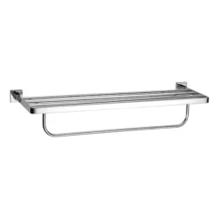 Crosswater - Zeya 600mm 2 Tier Chrome Towel Rail